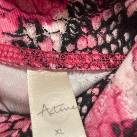 Leggings pink and black snake print - Picture 4 of 4